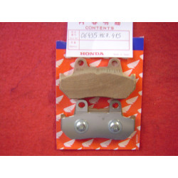 Plaquettes frein AR Honda VFR750F CBR600 CBR1000 06435-ML7-415