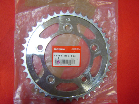 Couronne 43 dents Honda NC700 NC750 - Réf. 41201MGSD30