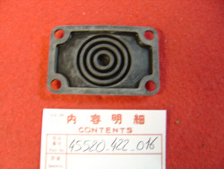 Diaphragme de maitre cylindre de frein (bocal avec 4 vis) de CBX1000Z série 202
