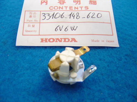 Porte-ampoule 6V 6W Honda PM50 PF50 PA50 - Réf. 33106-148-620