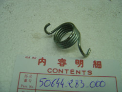 Ressort rappel de repose pied G CB350-500F CB450 SL125 ... HONDA 50644-283-000