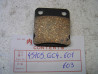 Plaquette frein avant Honda CR80R 86-87 – Réf. 45105GC4601