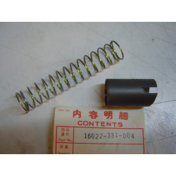Kit boisseau + ressort SL125/K1/K2 CB125S/S1/S2 (carbu 660B) HONDA 16022-331-004