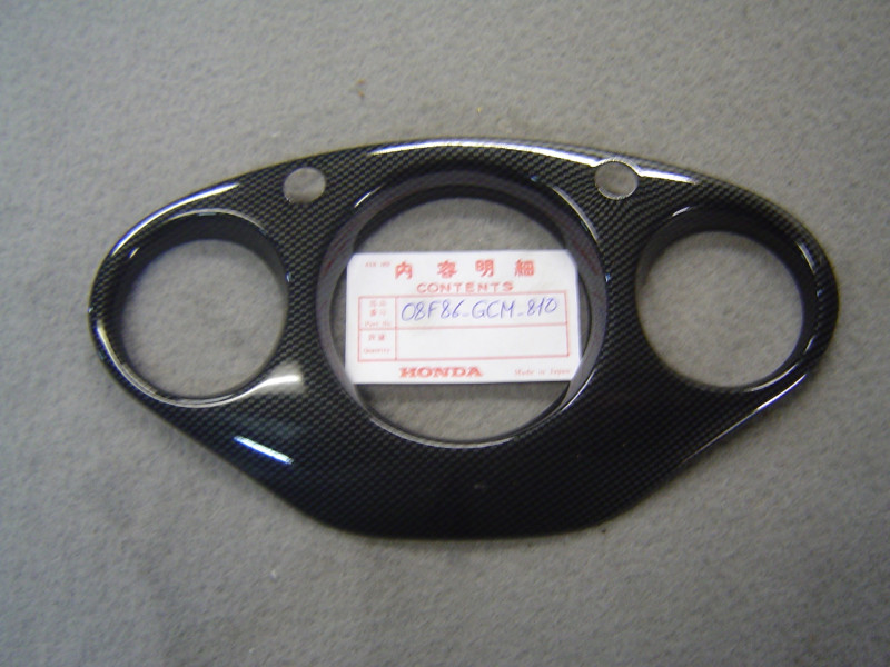 Entourage Compteurs Carbone Honda SFX50 X8R | 08F86GCM810