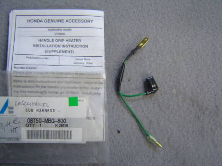 Câblage Poignées Chauffantes Honda VFR800 - 08T50MBG800