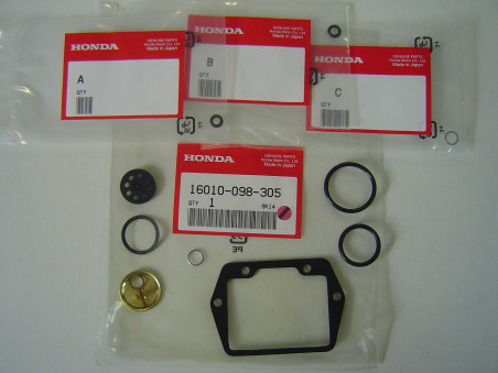 Pochette joints carburateur Honda ST50 ST70 C90 - 16010-098-305