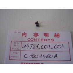Demie lune de queue de soupape de ATC70 C50 CUB C70 CUB CB92 HONDA 14781-001-004