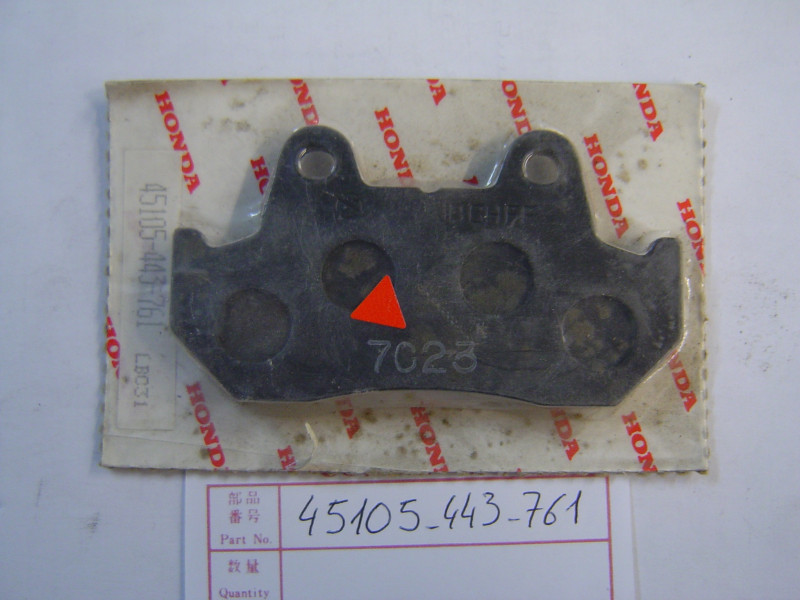 Plaquette de frein avant Honda – Réf. 45105443761