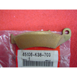 Plaquette frein avant Honda XR250 XR600 1990 - Réf. 45106KS6703