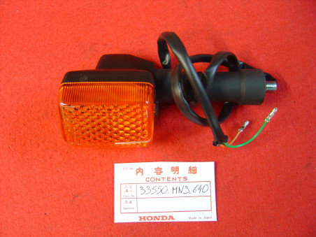 Clignotant AR gauche Honda NX650 88/95 - Réf. 33550MN9640