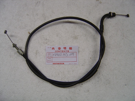 Câble de gaz retour Honda CB250N CB400N - Réf. 17920443611