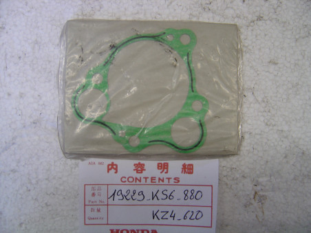 Joint papier pompe à eau Honda CR125R – Réf. 19229KS6880