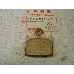 Plaquette frein AR Honda VF1000R 43105-MJ4-007