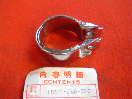Collier d'échappement droit Honda CB250 CB360 - Réf. 18371-286-300