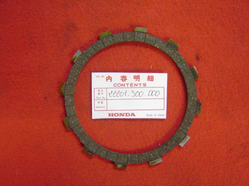 Disque garni embrayage Honda CB750Four GL1000 - Réf 22201300000