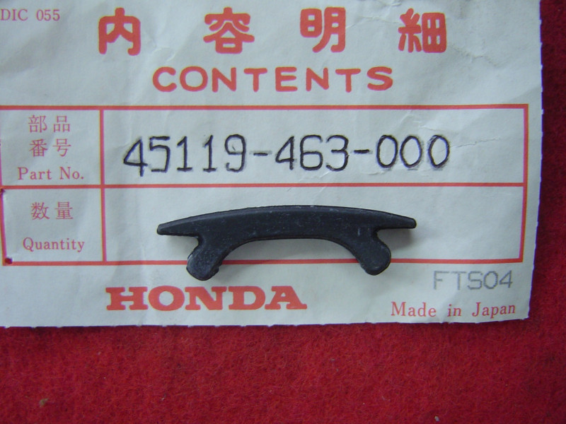 Cache trappe étrier frein AR Honda GL1100 - Réf. 45119-463-000