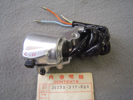 Commodo gauche Honda CB250K3 CB350K3 CL350K3 | Réf. 35250317680