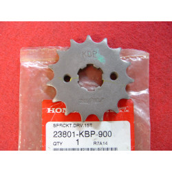 Pignon sortie boîte 15 dents Honda CBR125 - 23801-KBP-900