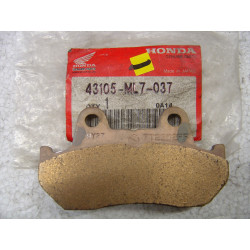 Plaquette de frein de CBR600F 87 CBR1000F 88 VFR750F 86 43105-ML7-037
