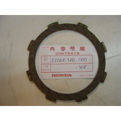 Disque garni embrayage Honda CR125 Elsinore – Réf. 22201360000