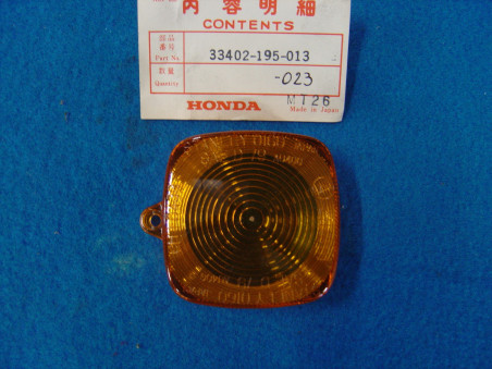 Cabochon Clignotant Honda MTX50SC ZB50 XL125S | 33402-195-023