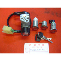 Ensemble Contacteur Clefs Serrures Honda SJ50 Bali 35010GAV700