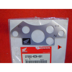 Plaque autocollante tableau de bord Honda Rebel 37550KEN691