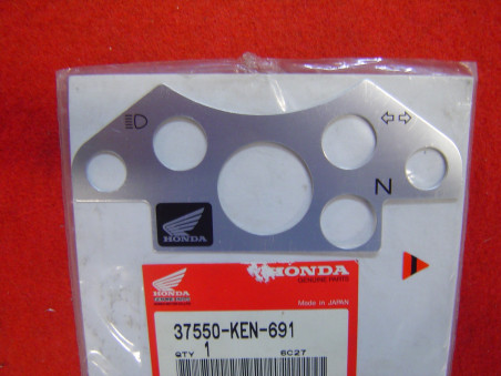 Plaque autocollante tableau de bord Honda Rebel 37550KEN691