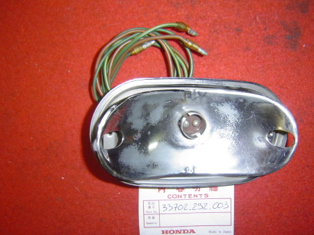 Corps de feu arrière Honda CB250 CB350 CB450 - Réf. 33702292003