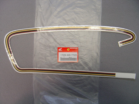 Autocollant réservoir droit Honda CX500CA 80 type 3 – Réf. 17509449770ZC