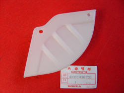 Protège disque de frein AR de CR125 87/01 CR250 87/01 CR500RH à RK