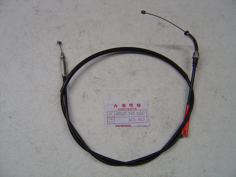 Câble de gaz retour Honda GL1100 - Réf. 17920371980