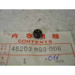 Bouchon fileté axe plaquettes Honda 45203-MG3-006