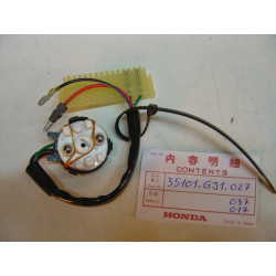 Embase Contacteur à Clefs Honda MTX80RSE 35101GJ1027