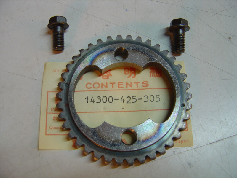 Kit pignon arbre à cames admission Honda CB750 CB900 | Réf. 14300425305