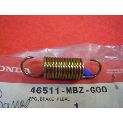 Ressort rappel pédale frein AR Honda CB600F CBR600 - 46511MBZG00