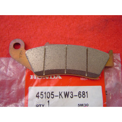 Plaquette Frein Avant Honda NX250 90/91 - Réf. 45105-KW3-681