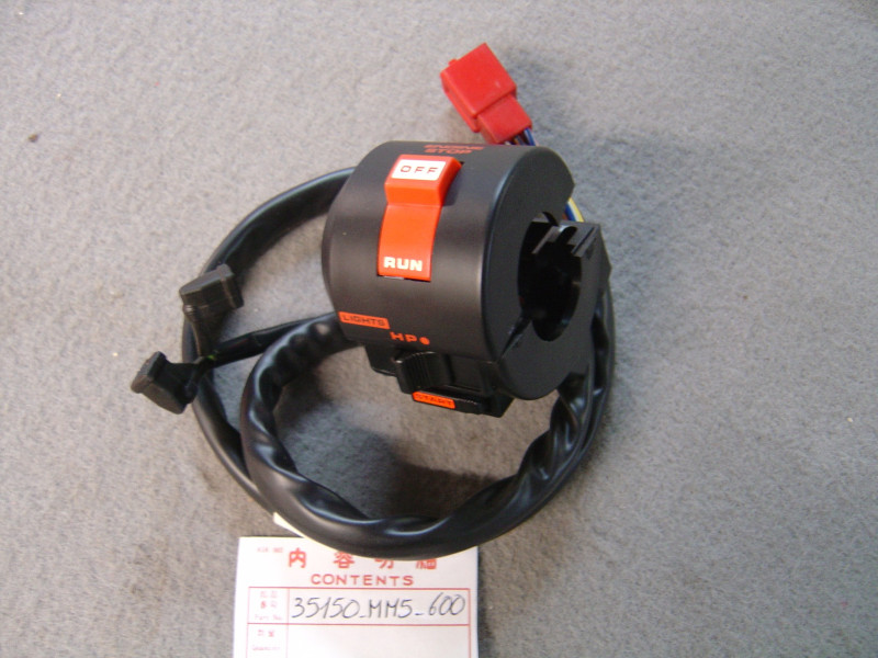 Commodo droit Honda CBR1000F 87/88 - Réf 35150MM5600