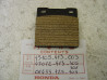 Plaquette frein Honda CB250 CB400 CB750KZ - Réf. 45105-413-003