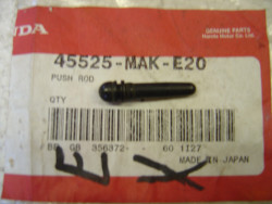 Tige poussoir de maitre cylindre BREMBO monté sur FX650 99-00 idem 45525MAKE21