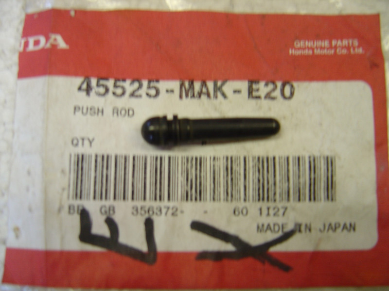 Tige poussoir maître cylindre Brembo Honda FX650