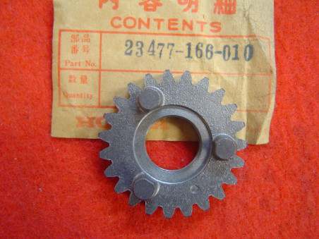 Pignon 4ème vitesse 23 dents arbre primaire Honda MT50 H100