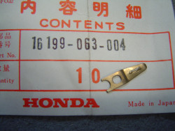 lame ressort de biellette de starter PF50 PC50 PS50 Z50ZK3 HONDA 16199-063-004