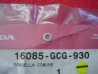 Rondelle Vis de Richesse Honda SGX50 X8R - 16085GCG930