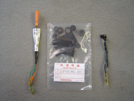 Kit fixation interrupteur poignées chauffantes Honda CB600F