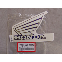 Autocollant réservoir gauche Honda CBR900RR 1992 - Réf. 17561MW0790ZA
