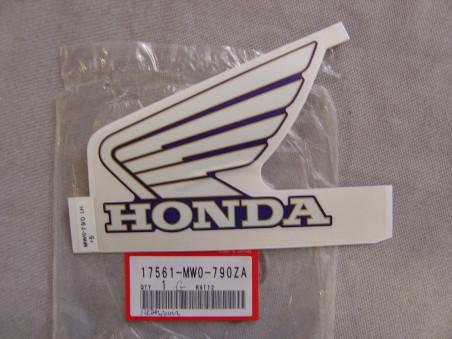 Autocollant réservoir gauche Honda CBR900RR 1992 - Réf. 17561MW0790ZA