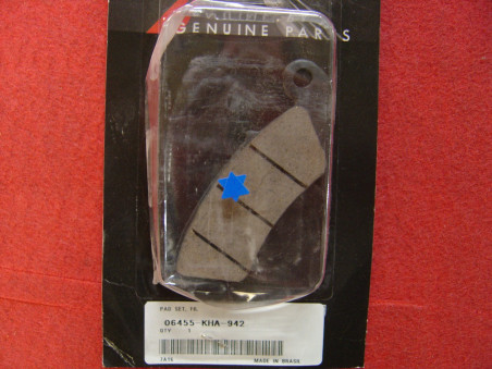 Plaquettes de frein avant Honda XR125 2010-2014 – Réf. 06455KHA942