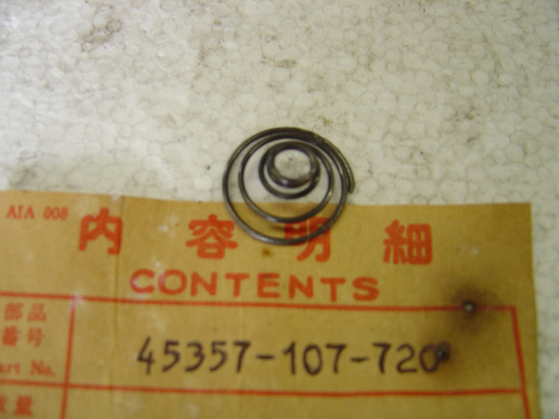 Ressort étrier de frein Honda 125S3 125T JX CB200 | Réf. 45357107720