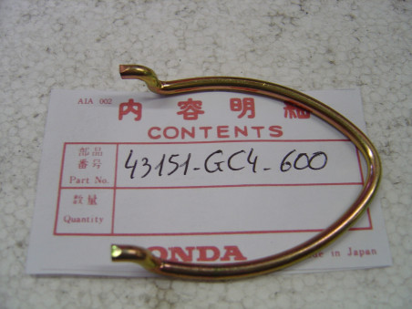 Ressort mâchoires frein Honda CR80 86-91 – Réf. 43151GC4600